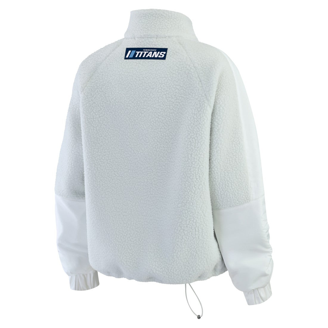 NFL Tennessee Titans WEAR by Erin Andrews Women's Polar Fleece Half-Zip Jacket