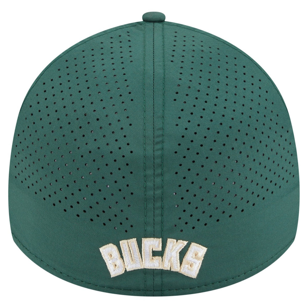 Milwaukee Bucks Featherweight Poly Rope Flex 39Thirty Hat - Hunter Green | New Era shop