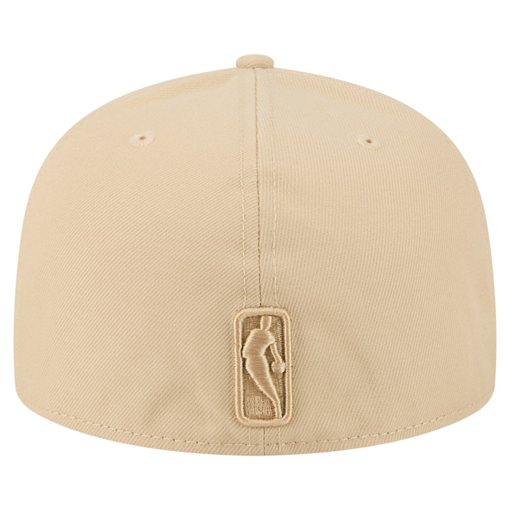 New York Knicks Color Pack A-Frame 59FIFTY Fitted Hat - Khaki | New Era discount