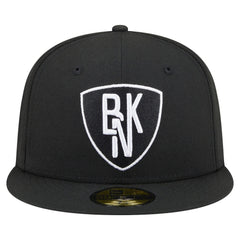 Brooklyn Nets Deceptor 59FIFTY Fitted Hat - Black | New Era for sale