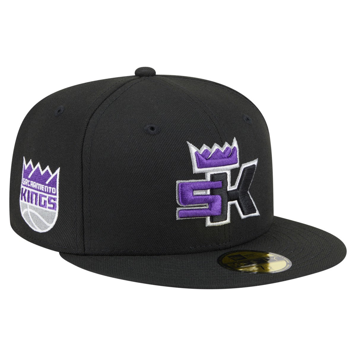Sacramento Kings Deceptor 59FIFTY Fitted Hat - Black | New Era outlet