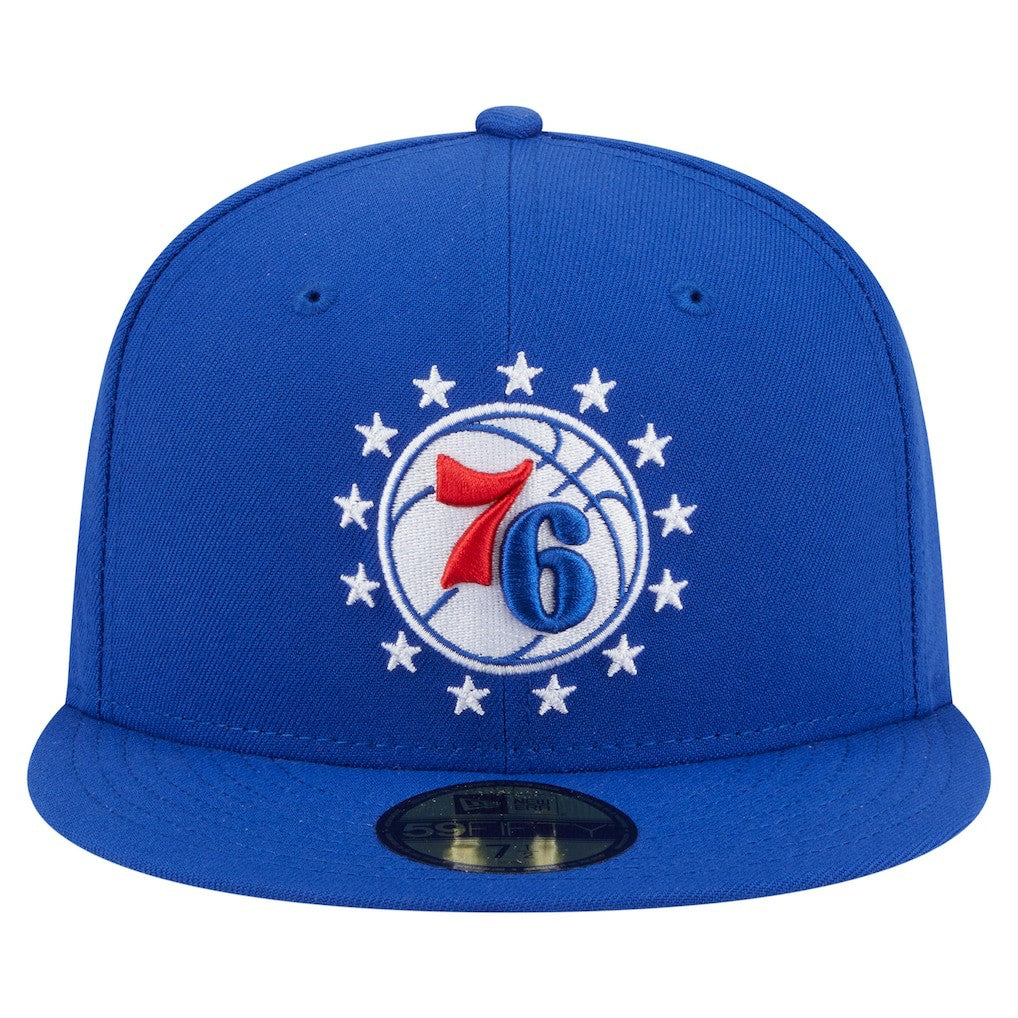Philadelphia 76ers Deceptor 59FIFTY Fitted Hat - Royal | New Era outlet