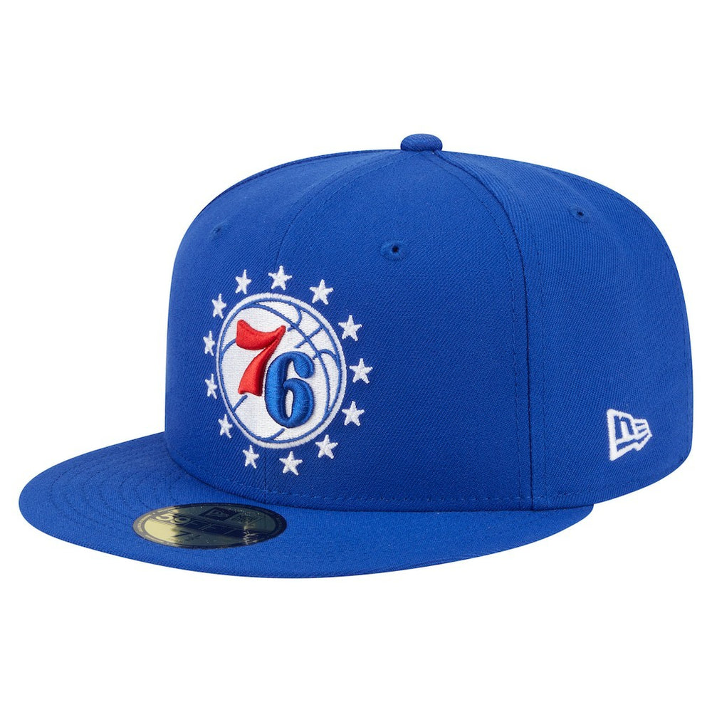 Philadelphia 76ers Deceptor 59FIFTY Fitted Hat - Royal | New Era outlet
