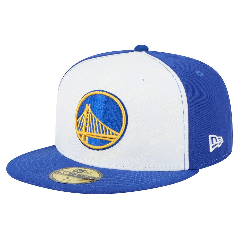 Golden State Warriors Repeat 59Fifty Fitted Hat sale - White/Royal | New Era sale