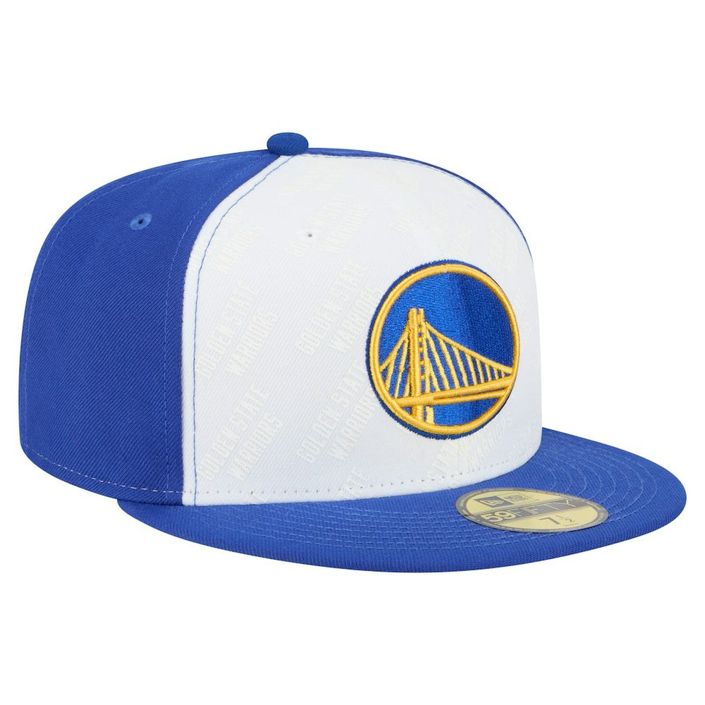 Golden State Warriors Repeat 59Fifty Fitted Hat sale - White/Royal | New Era sale