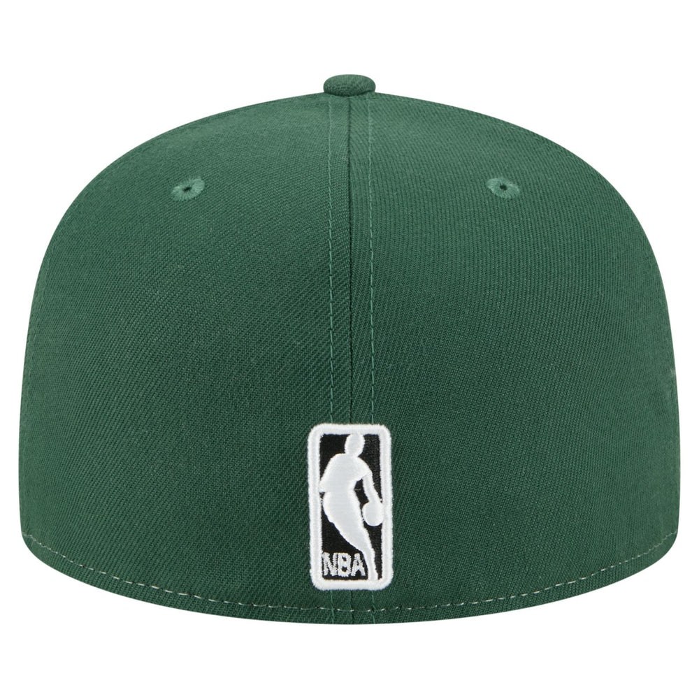 Milwaukee Bucks Repeat 59Fifty Fitted Hat - White/Hunter Green | New Era discount