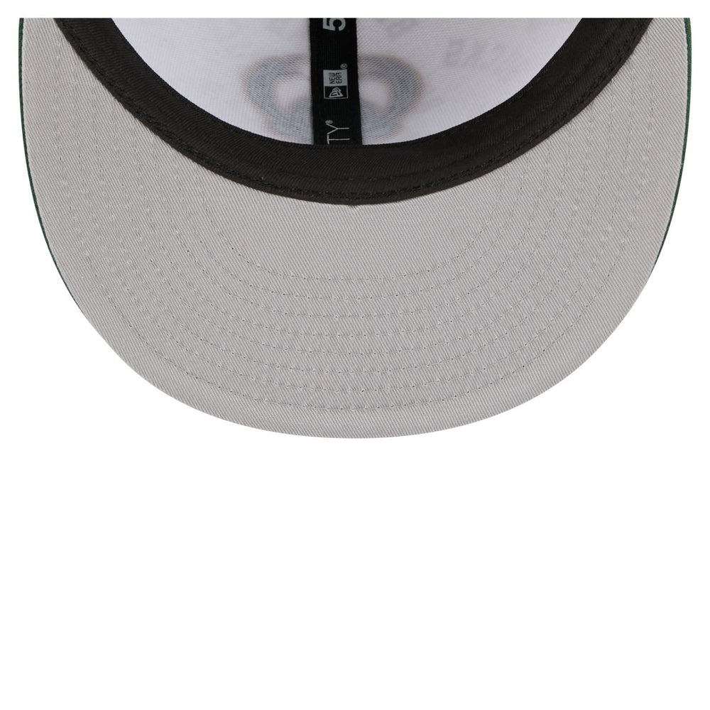 Milwaukee Bucks Repeat 59Fifty Fitted Hat - White/Hunter Green | New Era discount