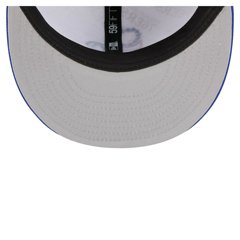 Philadelphia 76ers Repeat 59Fifty Fitted Hat - White/Royal | New Era discount