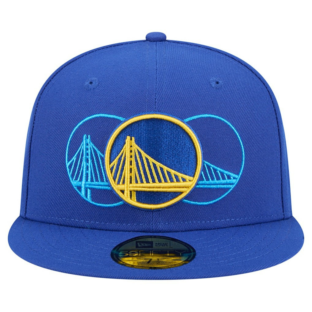 Golden State Warriors Tri-Hit 59Fifty Fitted Hat sale - Royal | New Era discount