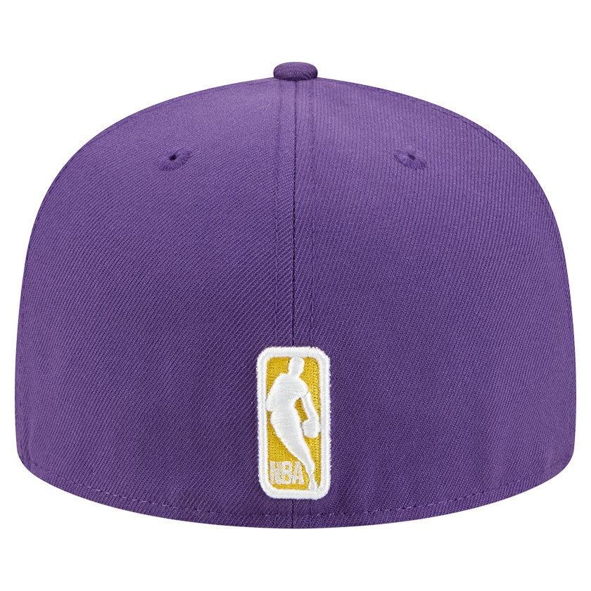 Los Angeles Lakers Tri-Hit 59Fifty Fitted Hat - Purple | New Era shop