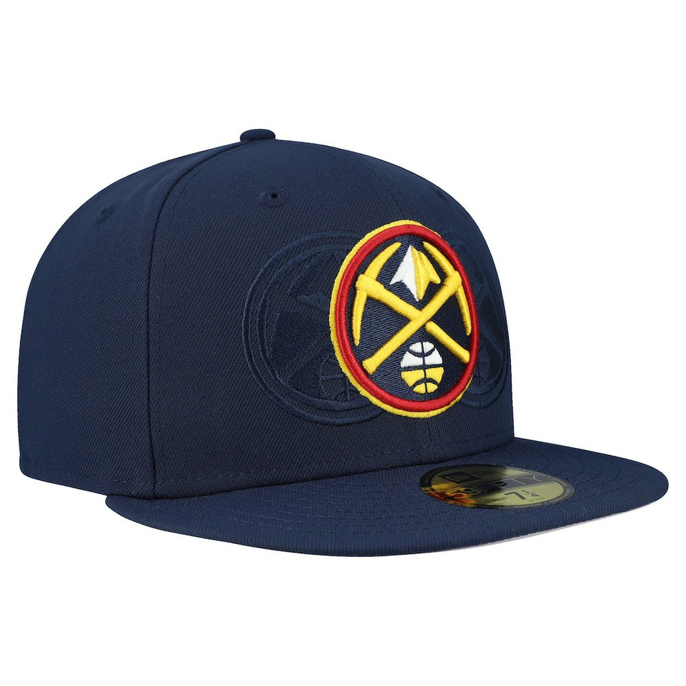Denver Nuggets Tri-Hit 59Fifty Fitted Hat sale - Navy | New Era online