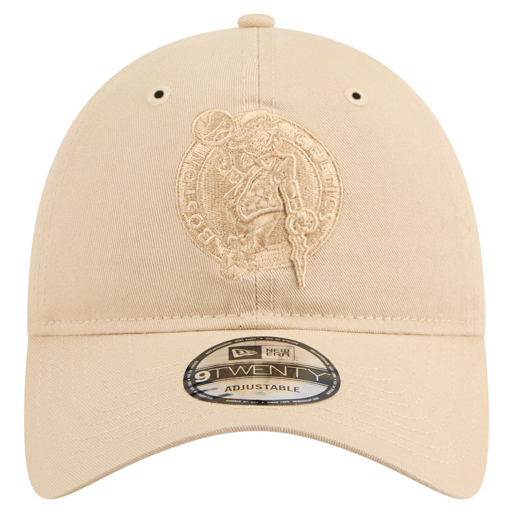 Boston Celtics Color Pack Tonal 9TWENTY Adjustable Hat - Khaki | New Era outlet