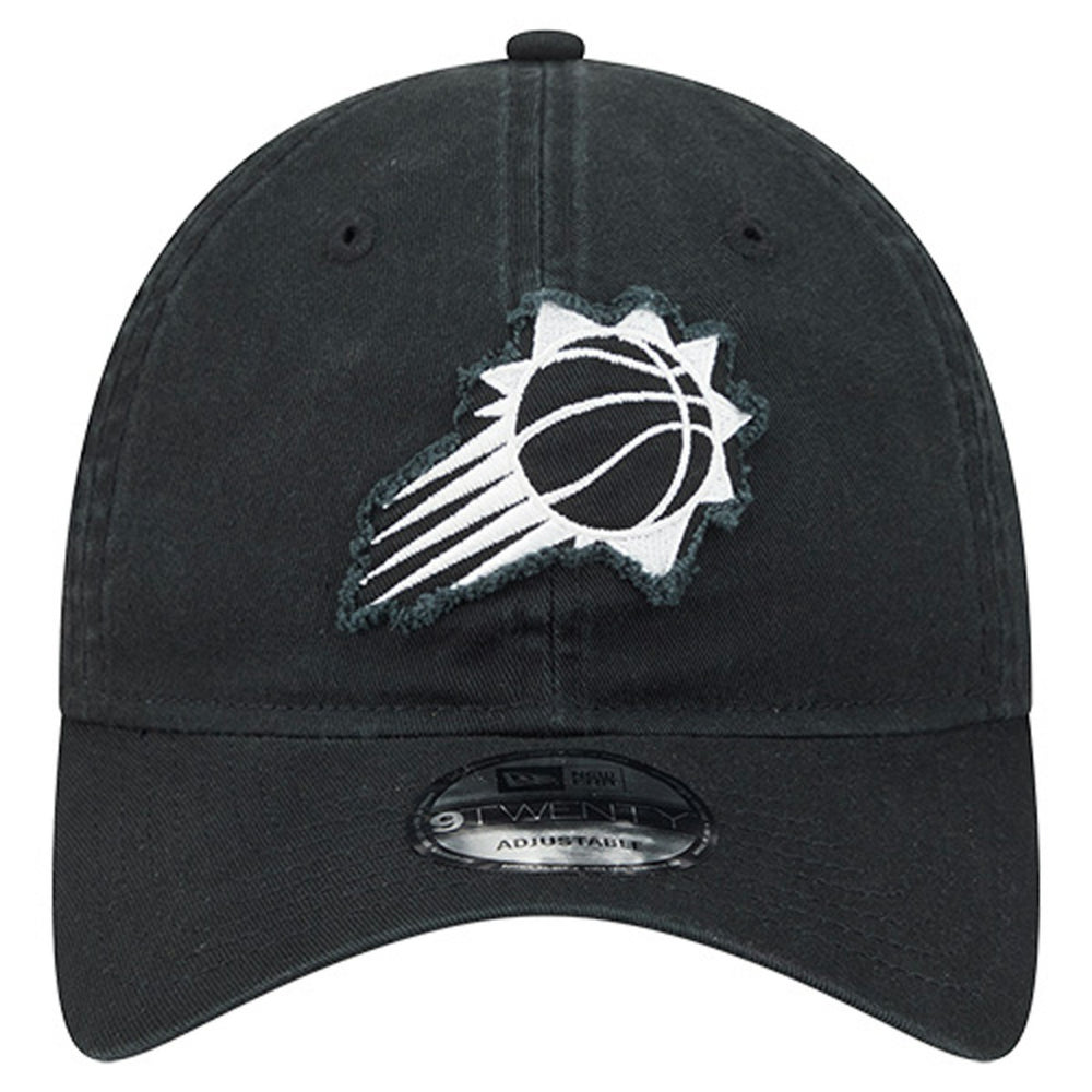 Phoenix Suns Stamp Fabric Applique 9TWENTY Adjustable Hat - Black | New Era for sale