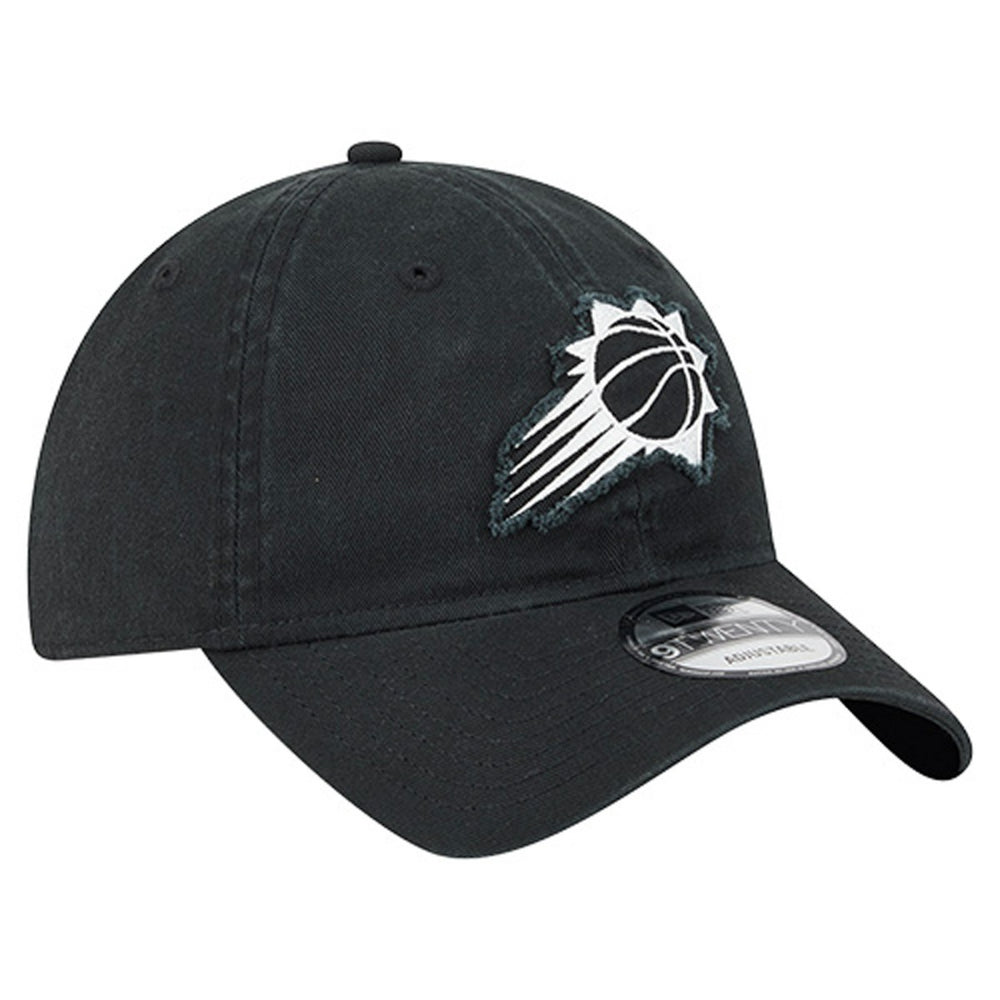 Phoenix Suns Stamp Fabric Applique 9TWENTY Adjustable Hat - Black | New Era for sale