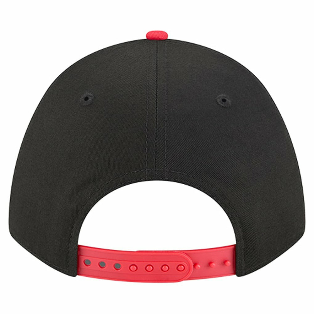 Chicago Bulls Bold Arch COOLERA 9FORTY A-Frame M-Crown Adjustable Hat - Black | New Era for sale