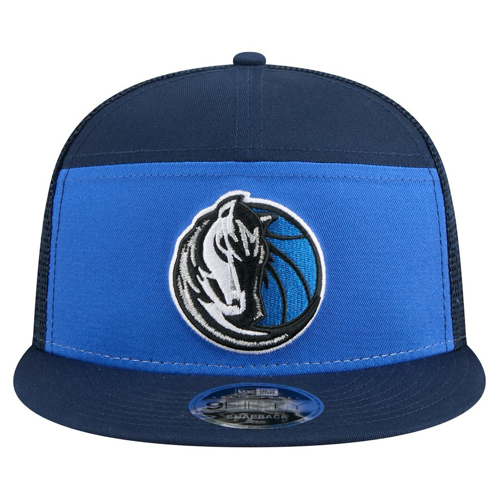 Dallas Mavericks Outdoor Split Panel 9FIFTY Snapback Hat sale - Blue/Navy | New Era for sale