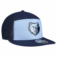 Memphis Grizzlies Outdoor Split Panel 9FIFTY Snapback Hat - Light Blue/Navy | New Era on sale