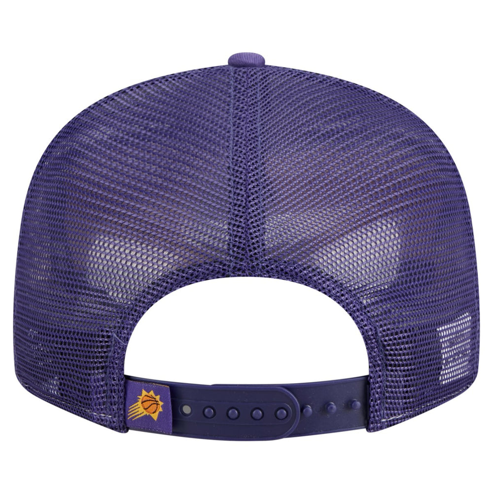 Phoenix Suns Outdoor Split Panel 9FIFTY Snapback Hat - Orange/Purple | New Era on sale
