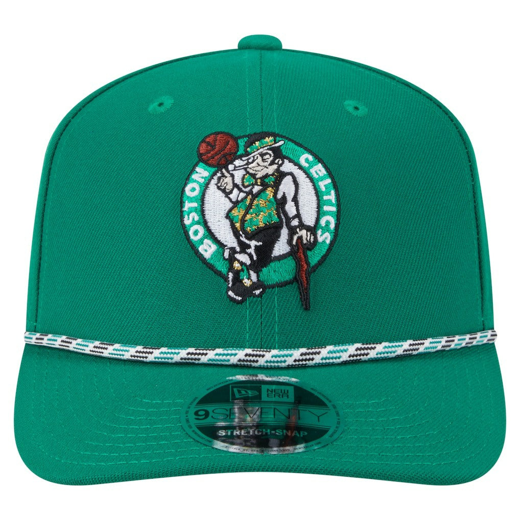 Boston Celtics Rope 9SEVENTY Adjustable Hat - Kelly Green | New Era on sale