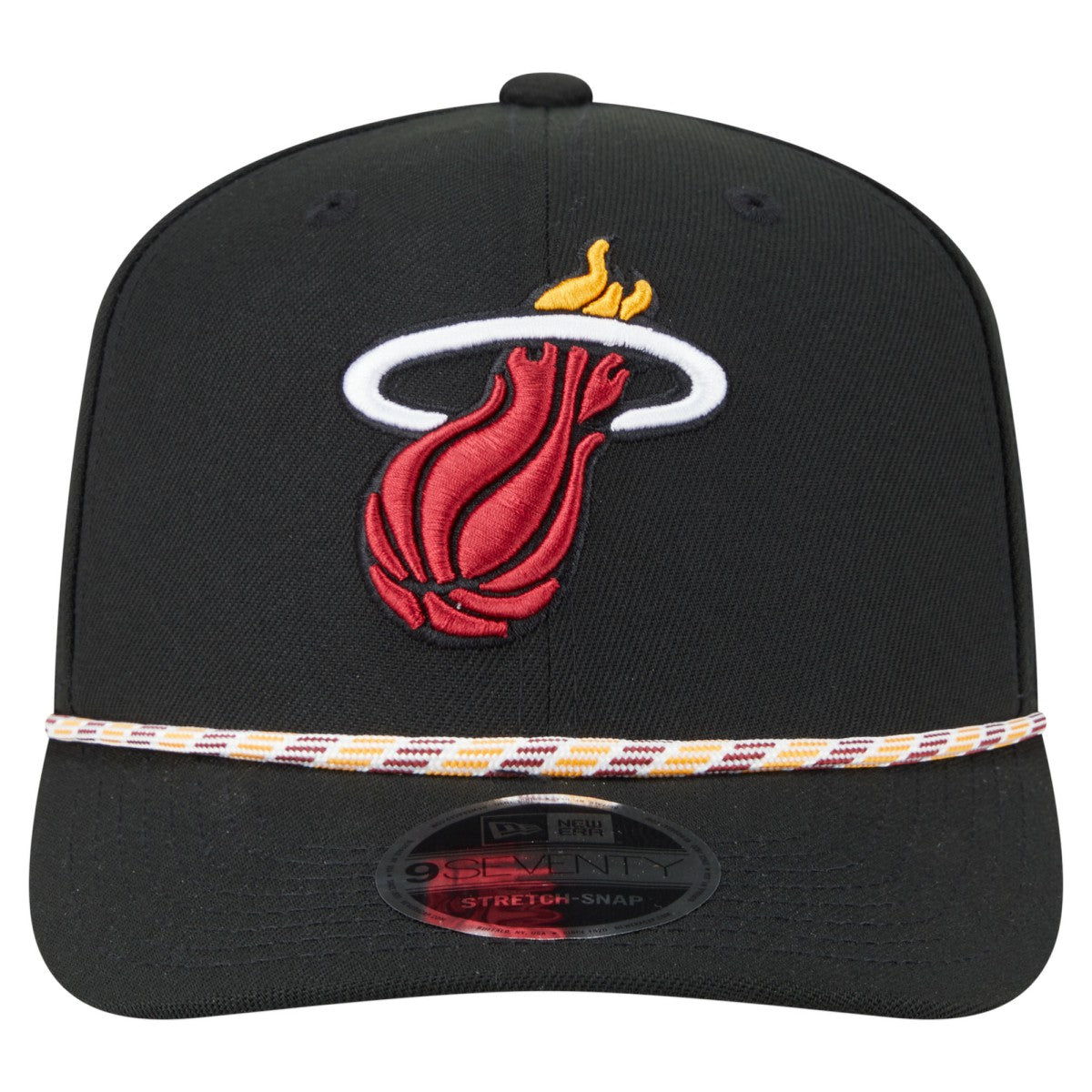 Miami Heat Rope 9SEVENTY Adjustable Hat - Black | New Era shop