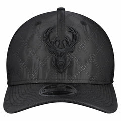 Milwaukee Bucks Quilted 9SEVENTY Trucker Adjustable Hat - Black | New Era online