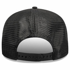 Chicago Bulls Quilted 9SEVENTY Trucker Adjustable Hat - Black | New Era on sale