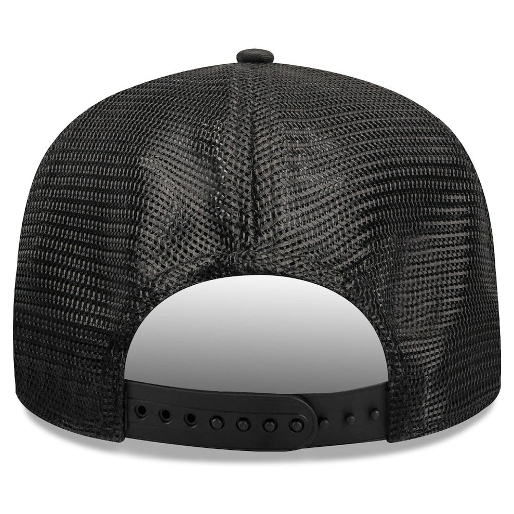 Boston Celtics Quilted 9SEVENTY Trucker Adjustable Hat - Black | New Era sale