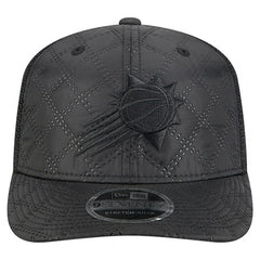 Phoenix Suns Quilted 9SEVENTY Trucker Adjustable Hat - Black | New Era cheap