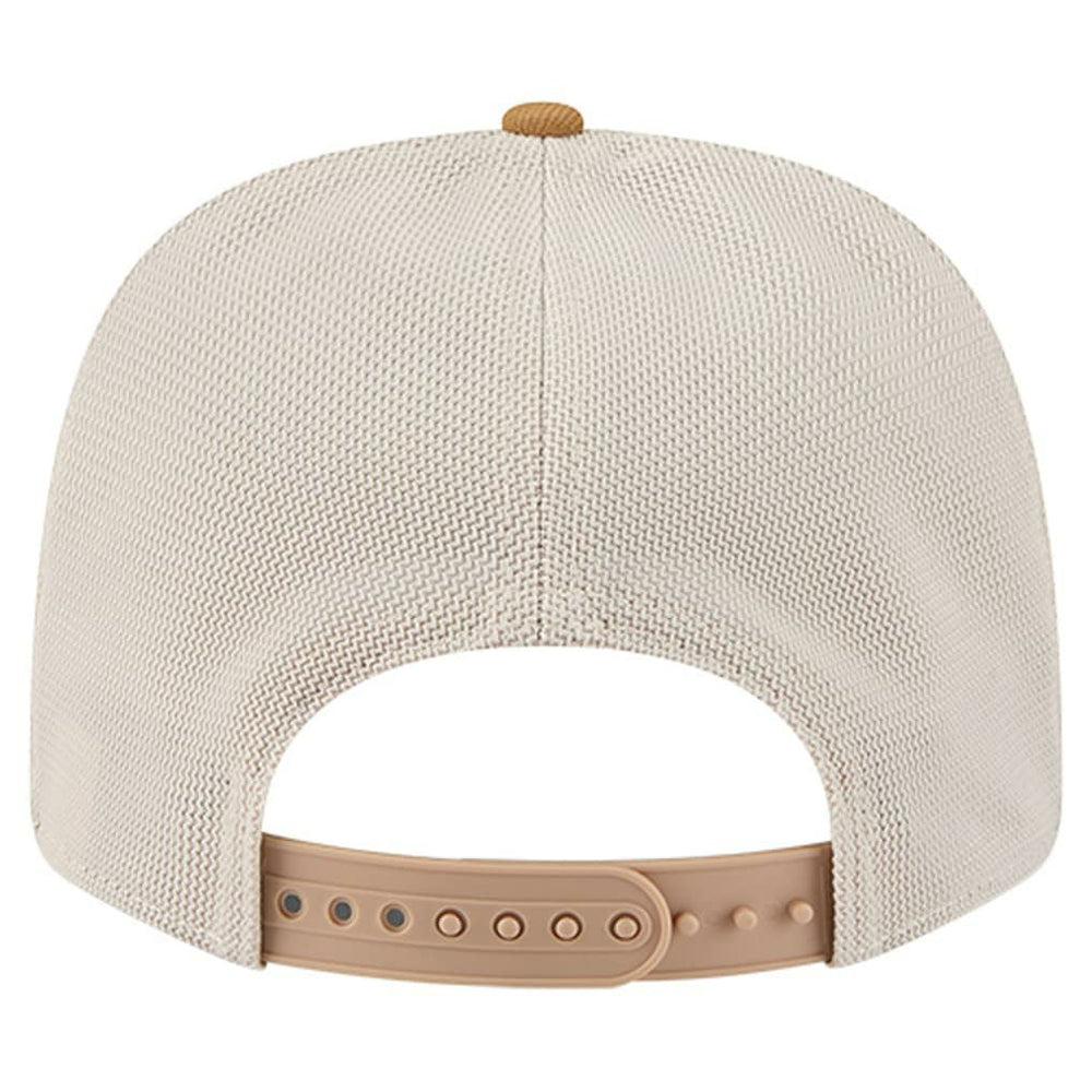 Chicago Bulls Two-Tone 9SEVENTY Adjustable Trucker Hat - Tan/Light Brown | New Era online