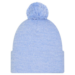 Memphis Grizzlies Marled Cuffed Knit Hat with Pom - Light Blue | New Era discount