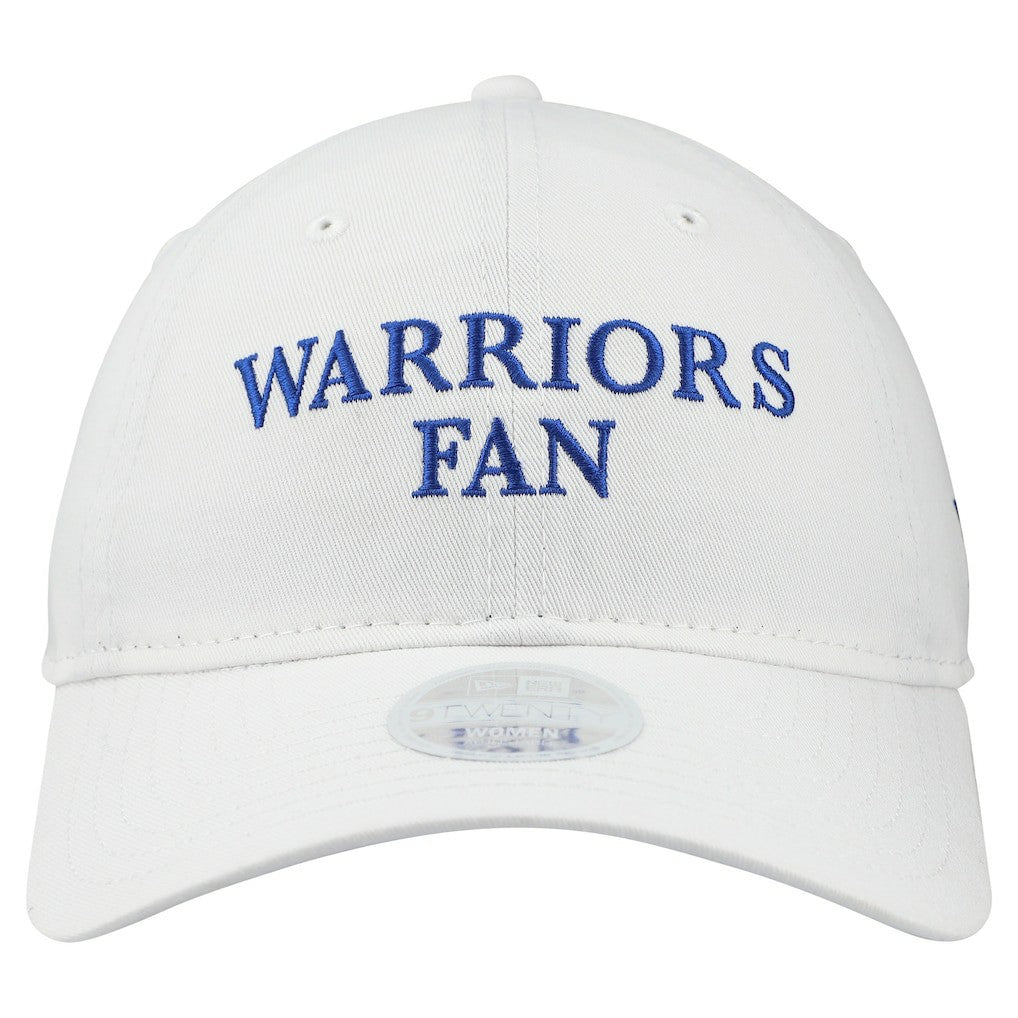 Golden State Warriors Women's Team Fan 9TWENTY Adjustable Hat sale - White | New Era cheap