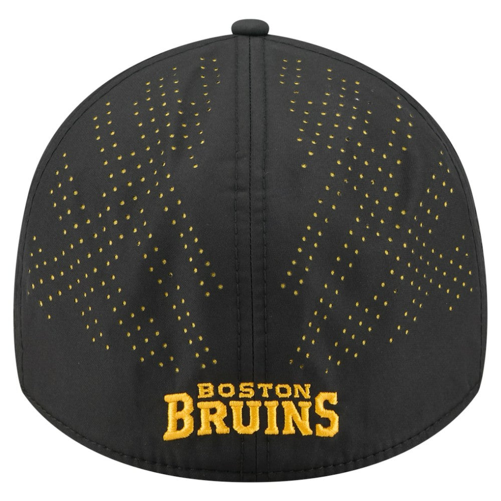 Boston Bruins New Era Night 39THIRTY Flex Hat