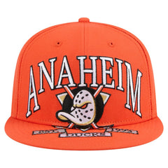 Anaheim Ducks New Era Oversized Vintage Arch 59Fifty Fitted Hat