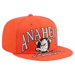 Anaheim Ducks New Era Oversized Vintage Arch 59Fifty Fitted Hat