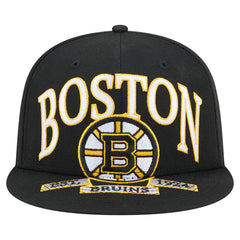 Boston Bruins New Era Oversized Vintage Arch 59Fifty Fitted Hat