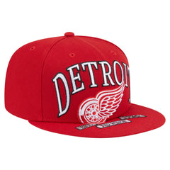 Detroit Red Wings New Era Oversized Vintage Arch 59Fifty Fitted Hat