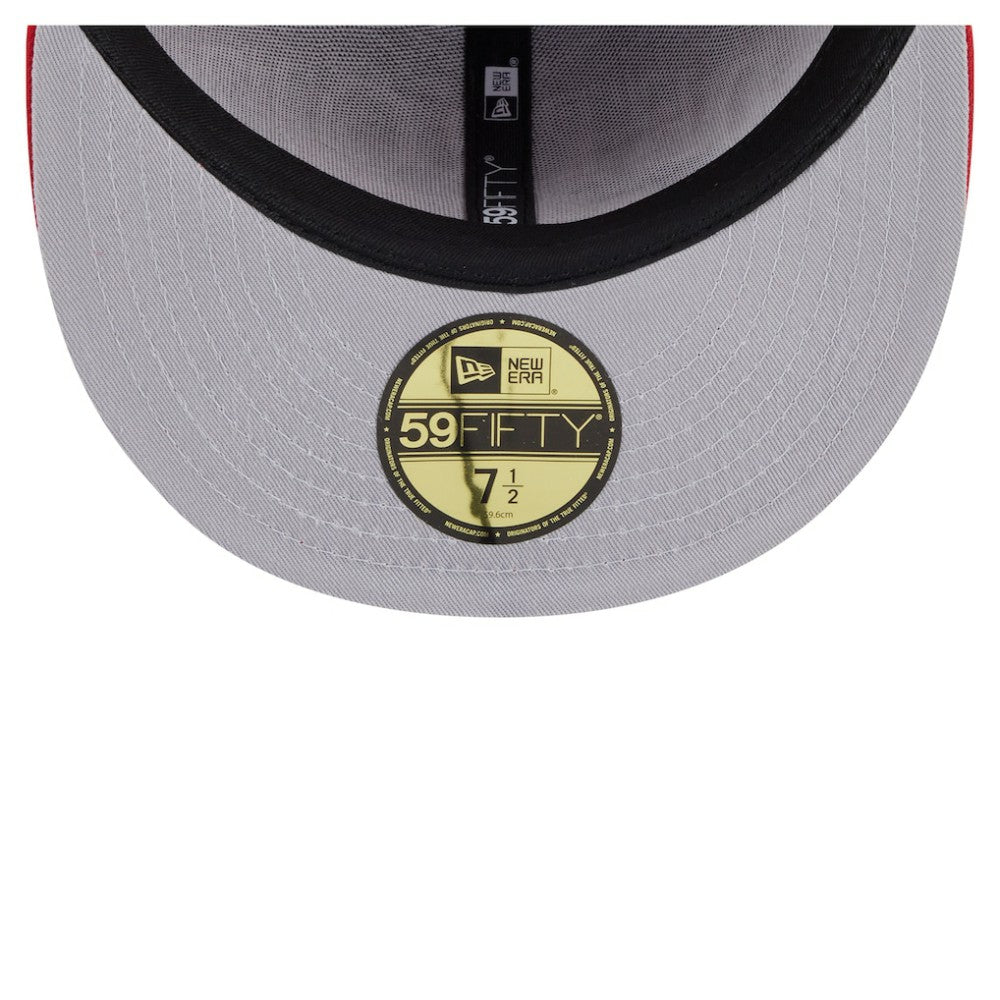 Detroit Red Wings New Era Oversized Vintage Arch 59Fifty Fitted Hat