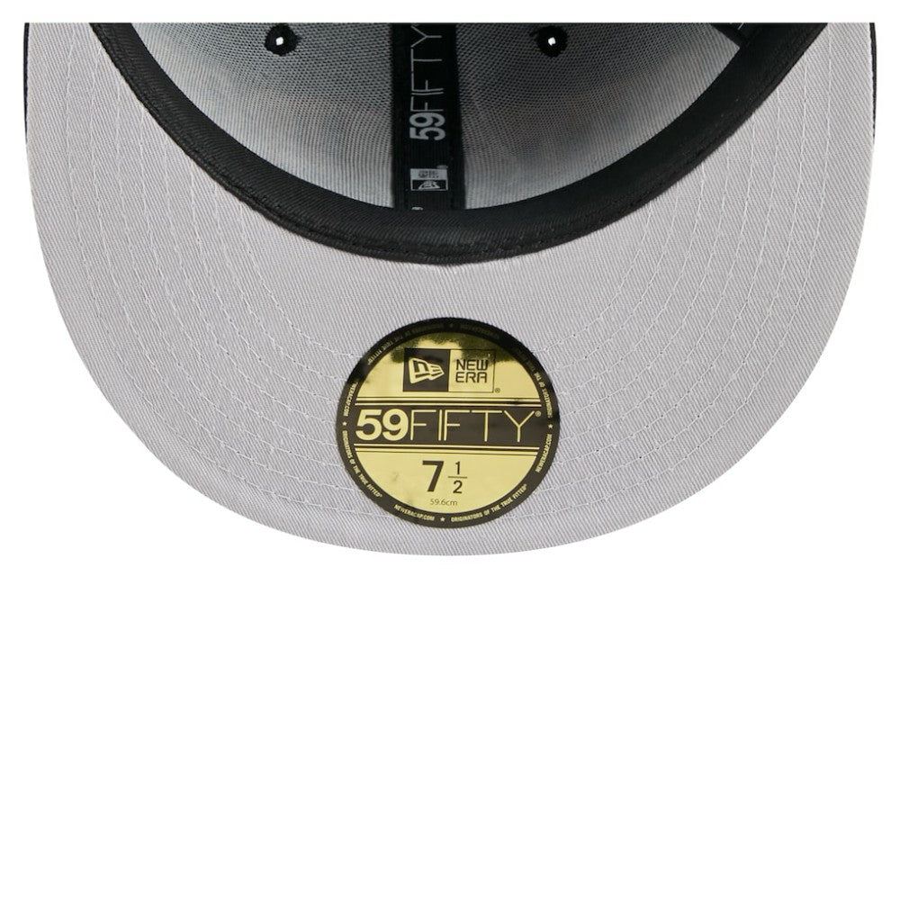 Pittsburgh Penguins New Era Oversized Vintage Arch 59Fifty Fitted Hat