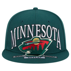 Minnesota Wild New Era Oversized Vintage Arch 59Fifty Fitted Hat