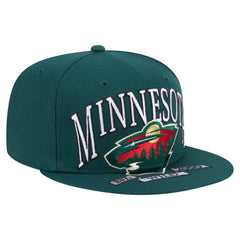 Minnesota Wild New Era Oversized Vintage Arch 59Fifty Fitted Hat
