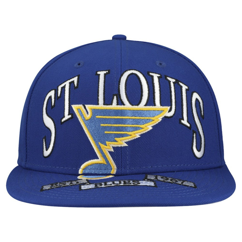 St. Louis Blues New Era Oversized Vintage Arch 59Fifty Fitted Hat