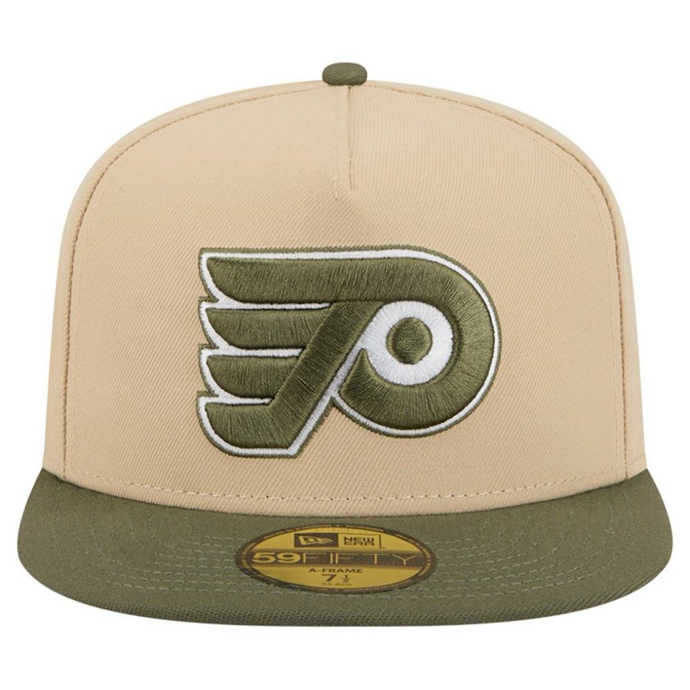 Philadelphia Flyers New Era Color Pack Two-Tone 59FIFTY A-Frame Fitted Hat