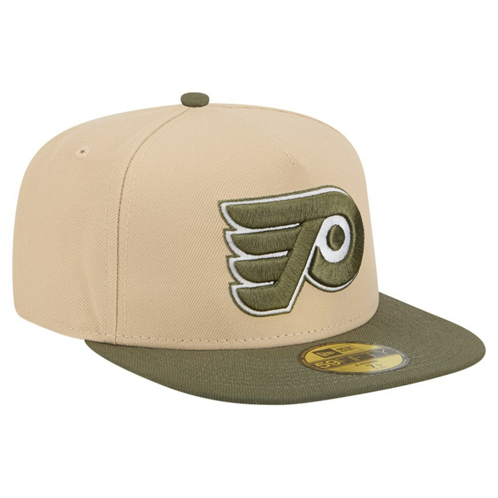 Philadelphia Flyers New Era Color Pack Two-Tone 59FIFTY A-Frame Fitted Hat