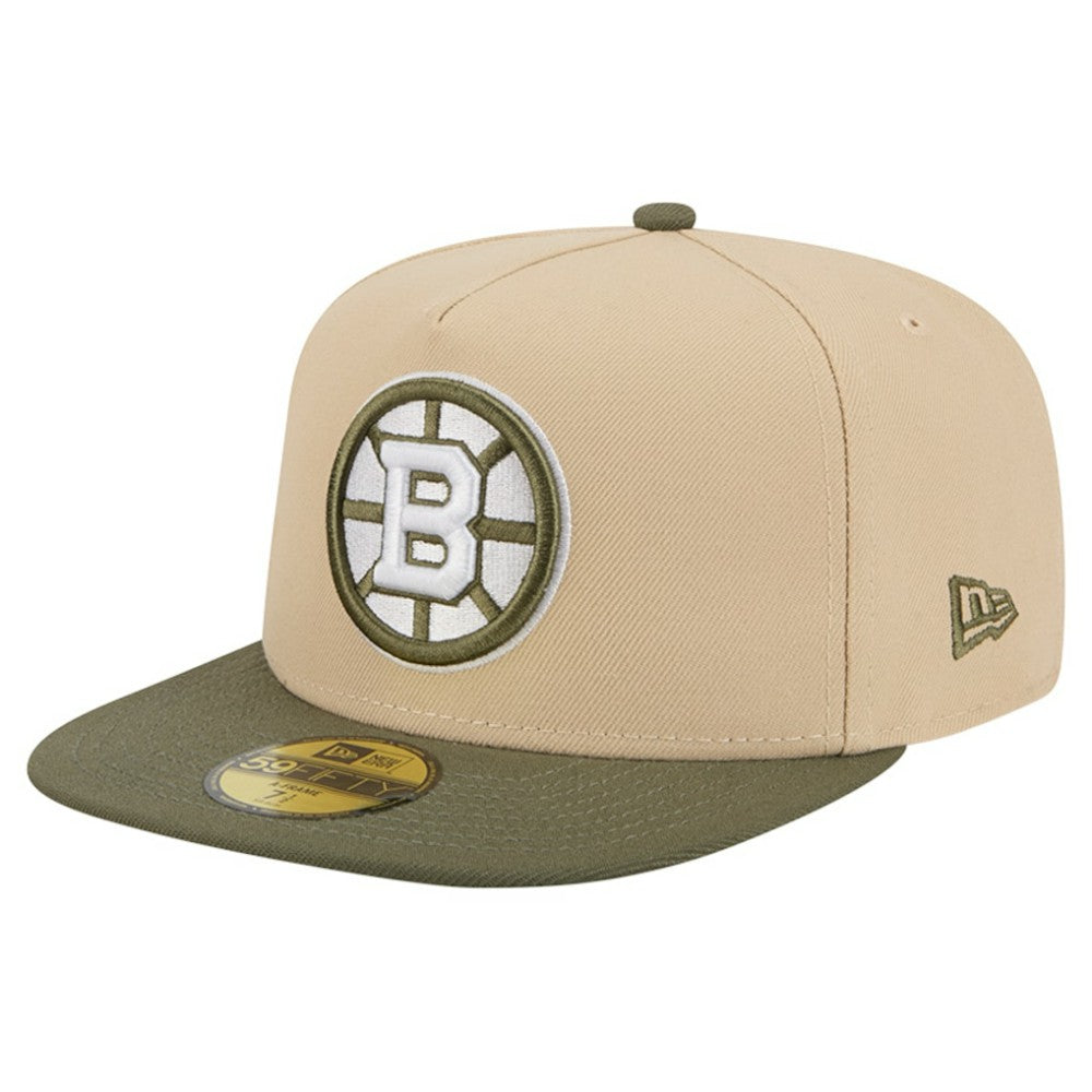Boston Bruins New Era Color Pack Two-Tone 59FIFTY A-Frame Fitted Hat