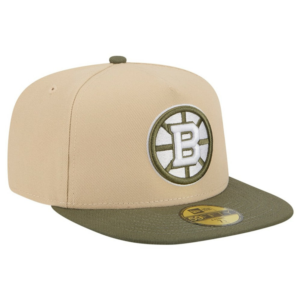 Boston Bruins New Era Color Pack Two-Tone 59FIFTY A-Frame Fitted Hat