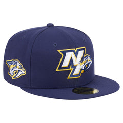 Nashville Predators New Era Deceptor 59FIFTY Fitted Hat