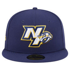 Nashville Predators New Era Deceptor 59FIFTY Fitted Hat