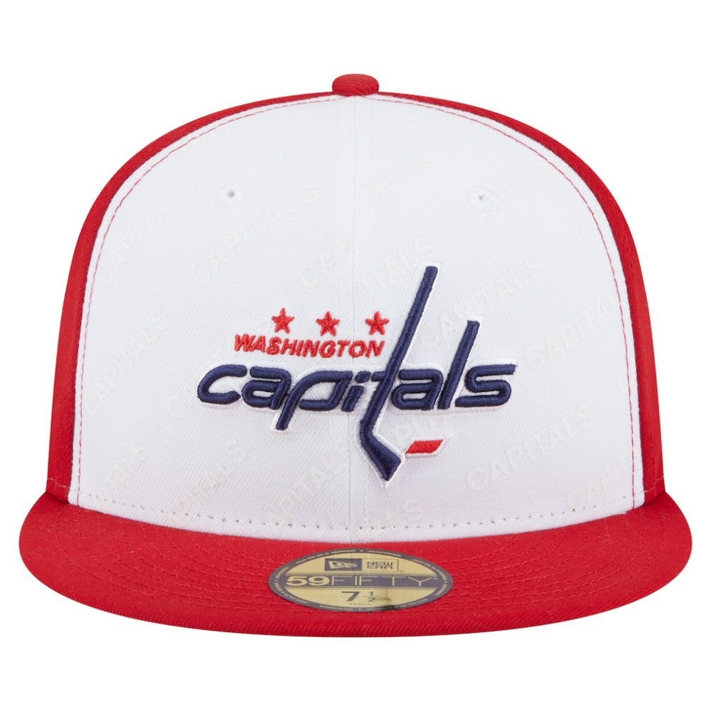 Washington Capitals New Era Repeat Two-Tone 59FIFTY Fitted Hat
