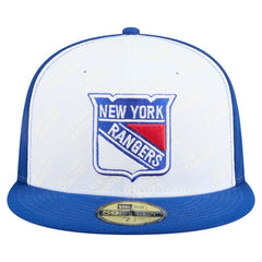 New York Rangers New Era Repeat Two-Tone 59FIFTY Fitted Hat