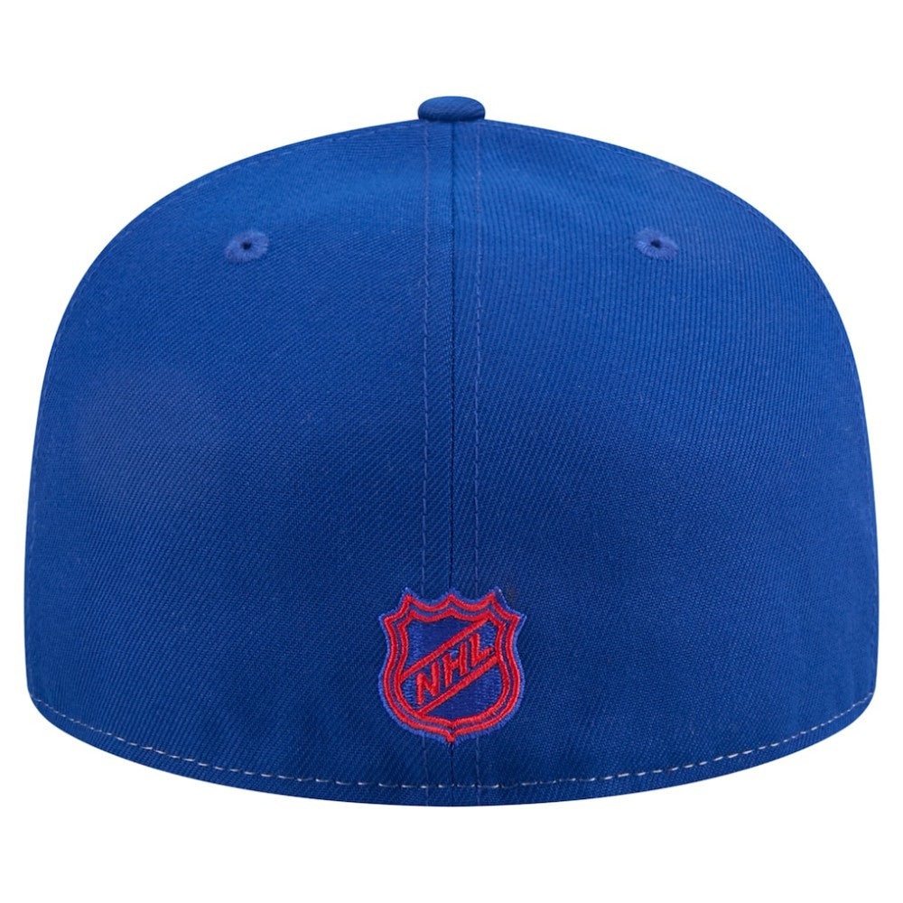 New York Rangers New Era Repeat Two-Tone 59FIFTY Fitted Hat